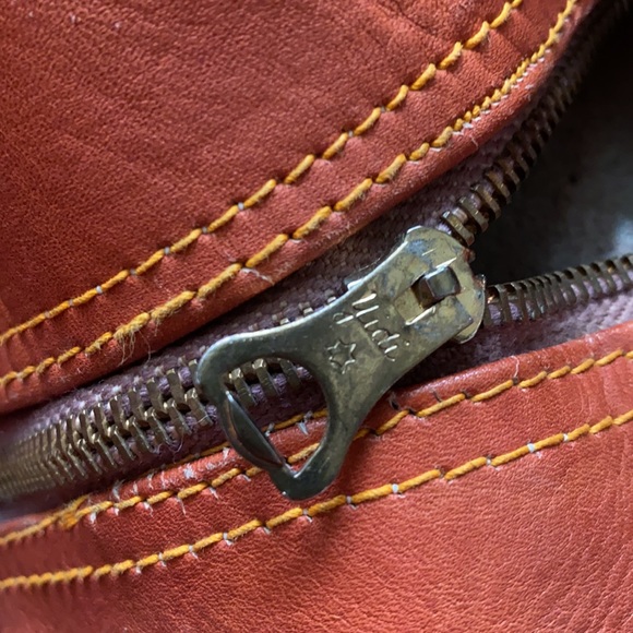 Vintage Real Buttery Leather Professors Duffel Bag - Picture 11 of 11